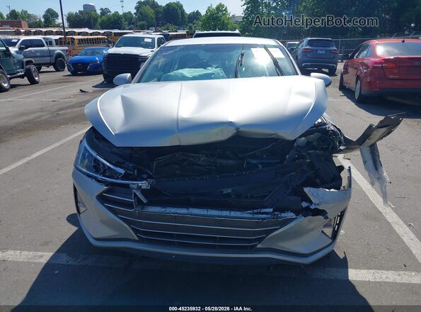 5NPD74LF9KH446741 2019 HYUNDAI ELANTRA Серый Вид панели приборов