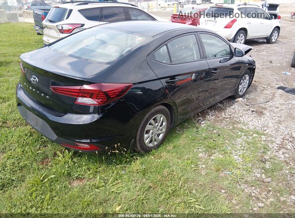 5NPD74LF9LH611768 2020 HYUNDAI ELANTRA Black Задня права чверть