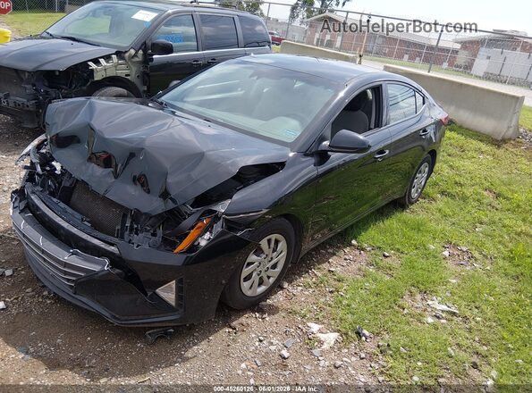 5NPD74LF9LH611768 2020 HYUNDAI ELANTRA Black Передня ліва чверть