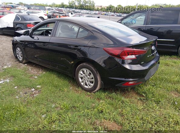 5NPD74LF9LH611768 2020 HYUNDAI ELANTRA Black Задня ліва чверть