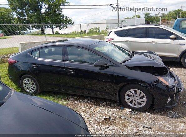 5NPD74LF9LH611768 2020 HYUNDAI ELANTRA Black Вид задньої частини салону