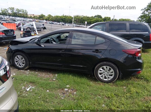 5NPD74LF9LH611768 2020 HYUNDAI ELANTRA Black Панорамний вид салону 360°