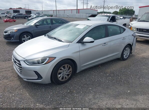 5NPD74LFXHH212312 2017 HYUNDAI ELANTRA Silver Front left