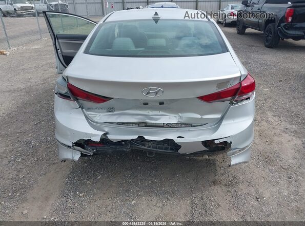 5NPD74LFXHH212312 2017 HYUNDAI ELANTRA Silver Front view