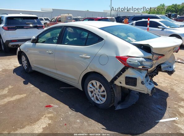 5NPD74LFXJH213157 2018 HYUNDAI ELANTRA Silver Trasero izquierdo