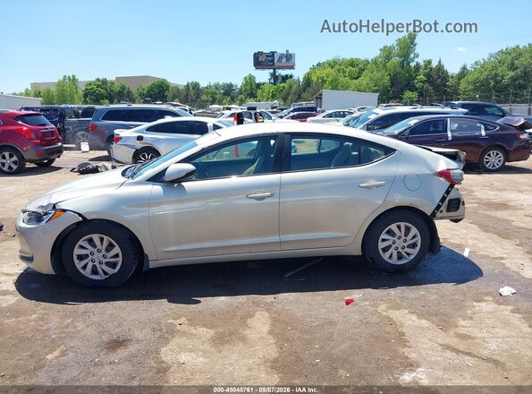 5NPD74LFXJH213157 2018 HYUNDAI ELANTRA Silver 