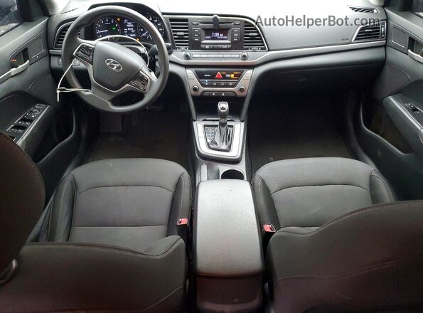 5NPD74LFXJH290174 2018 HYUNDAI ELANTRA Gray Vista del salpicadero