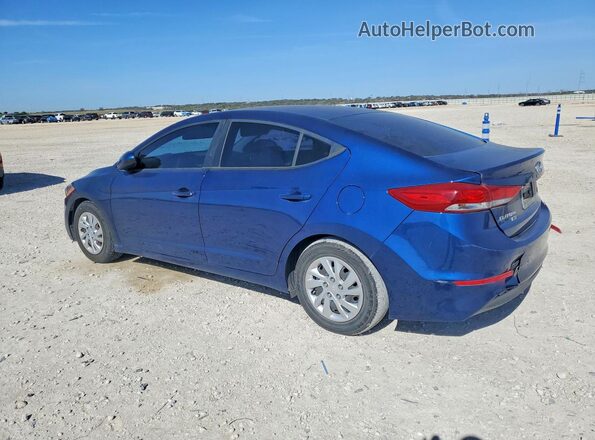 5NPD74LFXJH325117 2018 HYUNDAI ELANTRA Blue 