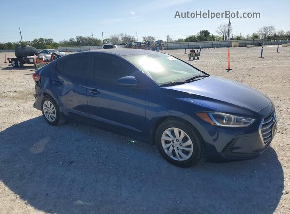 5NPD74LFXJH325117 2018 HYUNDAI ELANTRA Blue 
