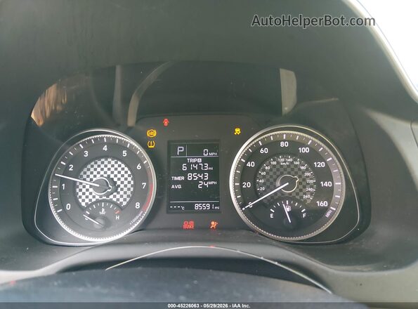 5NPD74LFXKH447526 2019 HYUNDAI ELANTRA Серый Вид задних сидений
