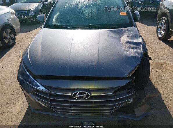 5NPD74LFXKH447526 2019 HYUNDAI ELANTRA Серый Вид щитка приборов