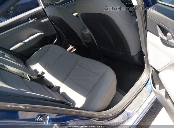 5NPD74LFXLH600522 2020 HYUNDAI ELANTRA Blue Vista de la etiqueta del VIN