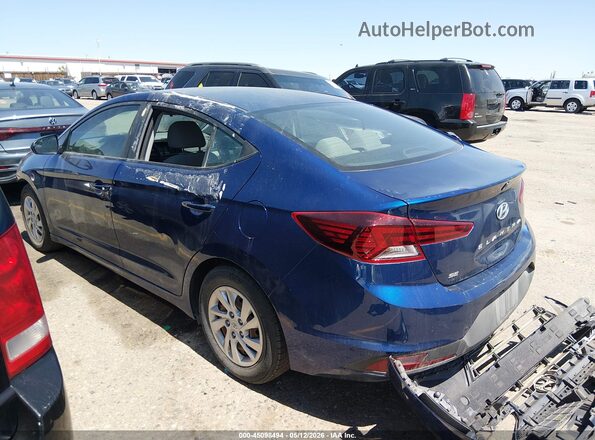 5NPD74LFXLH600522 2020 HYUNDAI ELANTRA Blue Vista interior de 360 grados
