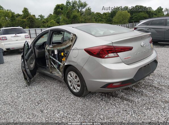 5NPD74LFXLH603274 2020 HYUNDAI ELANTRA Silver უკანა მარცხენა