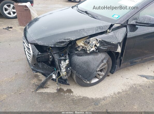 5NPD84LF0HH005814 2017 HYUNDAI ELANTRA Black Vista frontal