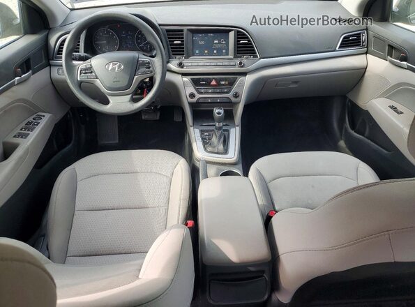 5NPD84LF0HH008261 2017 HYUNDAI ELANTRA Black Vista del salpicadero