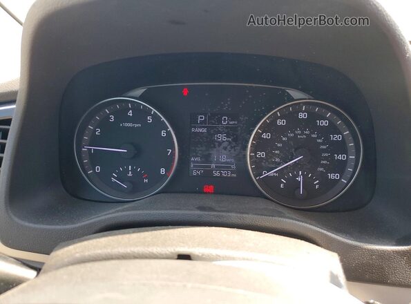 5NPD84LF0HH008261 2017 HYUNDAI ELANTRA Black Vista del cuadro de instrumentos