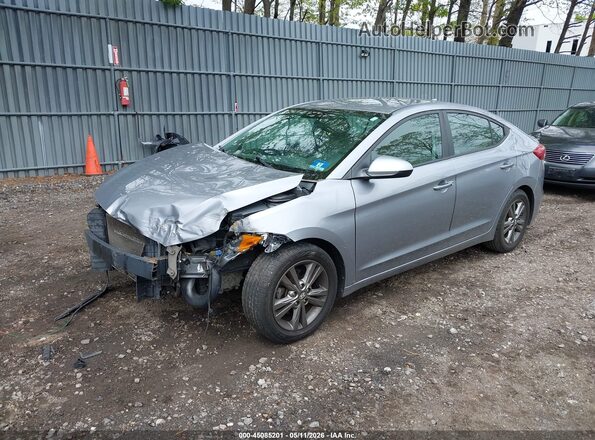 5NPD84LF0HH015274 2017 HYUNDAI ELANTRA Silver Front left