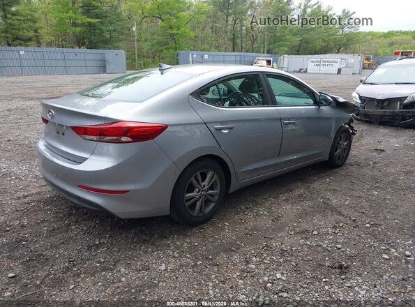 5NPD84LF0HH015274 2017 HYUNDAI ELANTRA Silver Rear right
