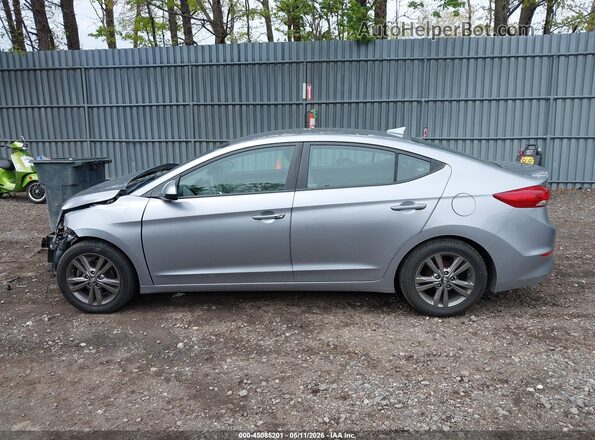 5NPD84LF0HH015274 2017 HYUNDAI ELANTRA Silver 360 interior view