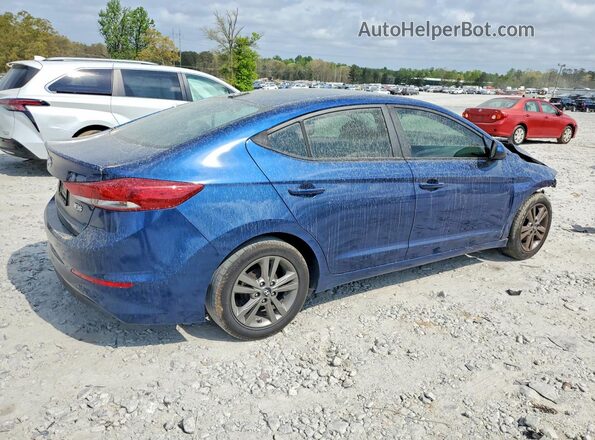 5NPD84LF0HH039395 2017 HYUNDAI ELANTRA Blue 