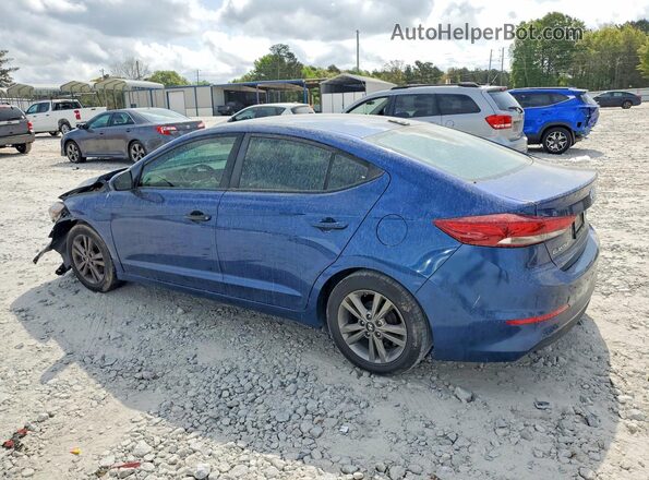 5NPD84LF0HH039395 2017 HYUNDAI ELANTRA Blue 