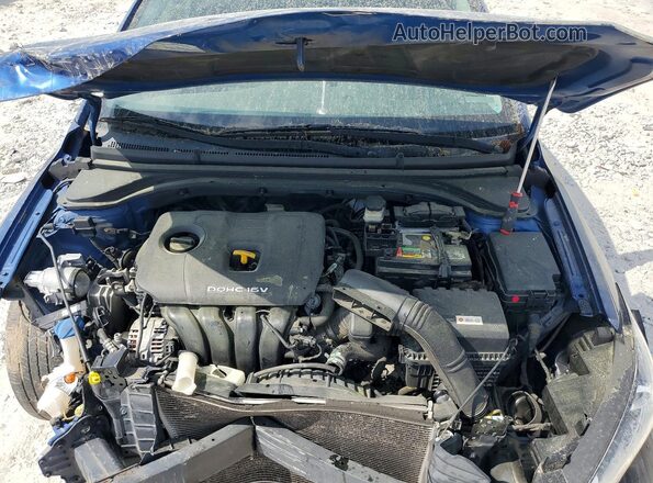 5NPD84LF0HH039395 2017 HYUNDAI ELANTRA Blue 