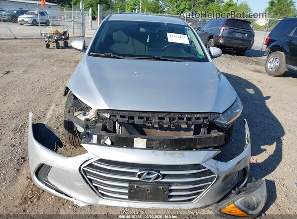 5NPD84LF0HH116931 2017 HYUNDAI ELANTRA Silver Սարքավորումների վահանակի տեսք