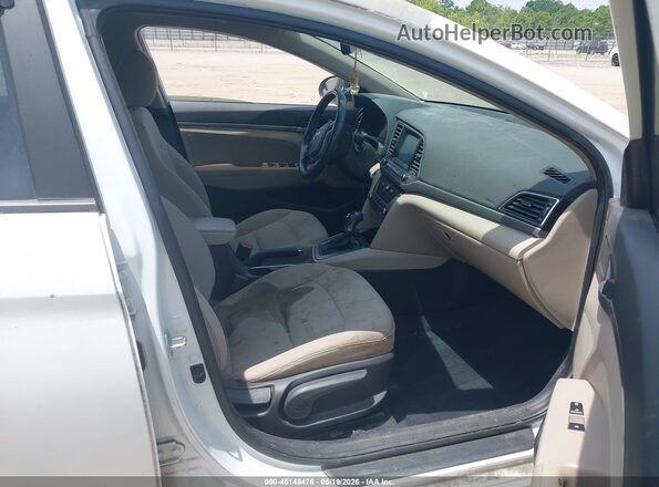 5NPD84LF0HH133499 2017 HYUNDAI ELANTRA White წინა სალონის ხედი