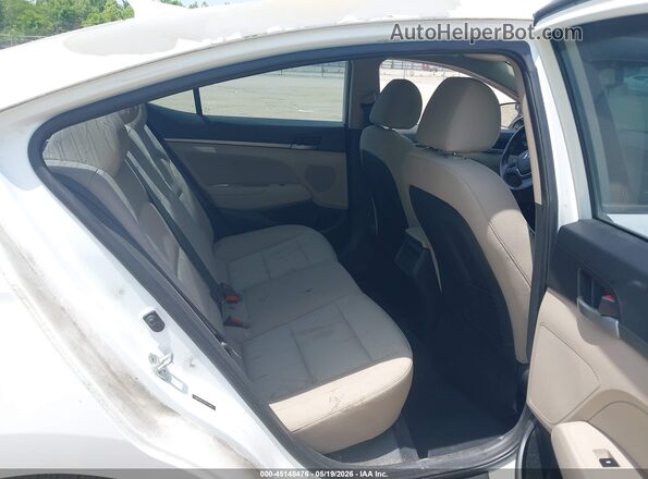 5NPD84LF0HH133499 2017 HYUNDAI ELANTRA White VIN კოდის სტიკერის ხედი
