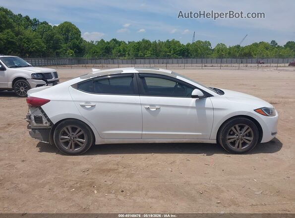 5NPD84LF0HH133499 2017 HYUNDAI ELANTRA White უკანა სალონის ხედი
