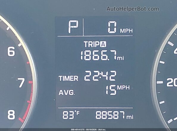 5NPD84LF0HH143773 2017 HYUNDAI ELANTRA Blue 