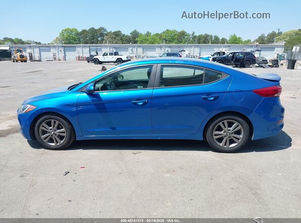 5NPD84LF0HH143773 2017 HYUNDAI ELANTRA Blue სალონის 360-გრადუსიანი ხედი