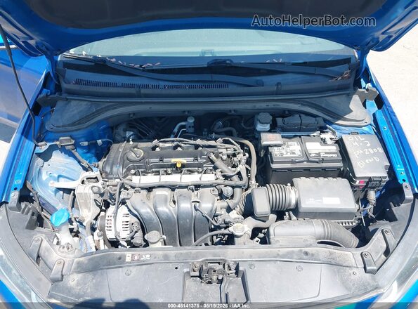 5NPD84LF0HH143773 2017 HYUNDAI ELANTRA Blue უკანა ხედი