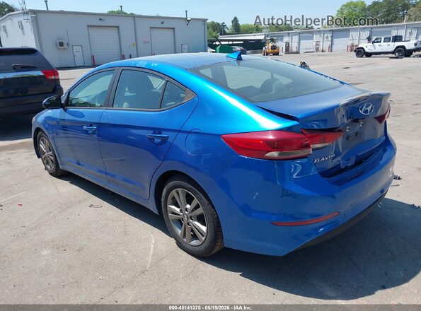 5NPD84LF0HH143773 2017 HYUNDAI ELANTRA Blue უკანა მარცხენა