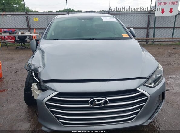 5NPD84LF0HH161142 2017 HYUNDAI ELANTRA Silver ხელსაწყოთა პანელის ხედი