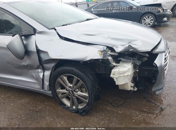 5NPD84LF0HH161142 2017 HYUNDAI ELANTRA Silver წინა ხედი
