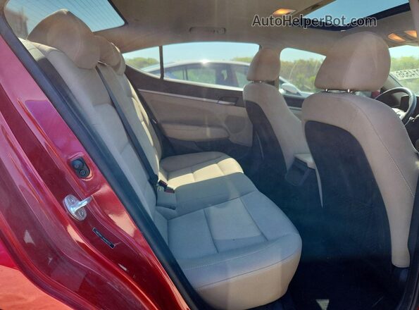 5NPD84LF0HH182122 2017 HYUNDAI ELANTRA Red 