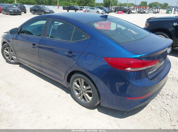 5NPD84LF0HH195999 2017 HYUNDAI ELANTRA Blue 