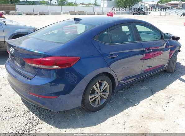 5NPD84LF0HH195999 2017 HYUNDAI ELANTRA Blue 