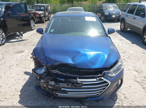 5NPD84LF0HH195999 2017 HYUNDAI ELANTRA Blue 