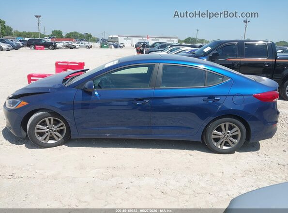 5NPD84LF0HH195999 2017 HYUNDAI ELANTRA Blue 