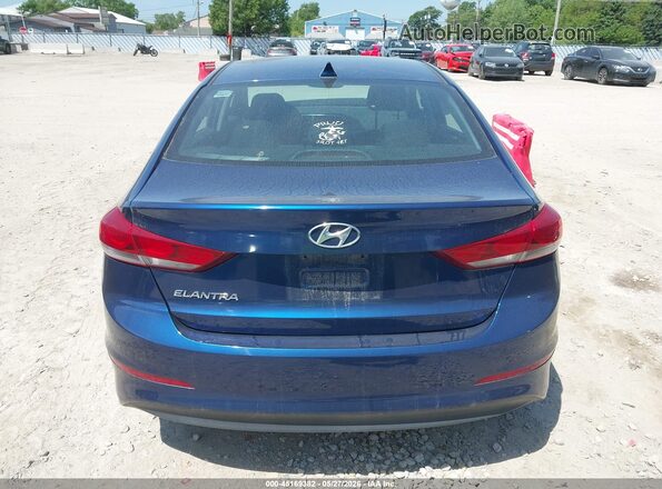5NPD84LF0HH195999 2017 HYUNDAI ELANTRA Blue 
