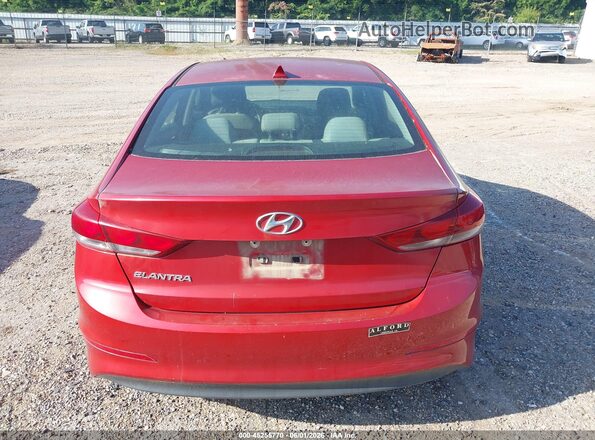 5NPD84LF0JH213469 2018 HYUNDAI ELANTRA Red 