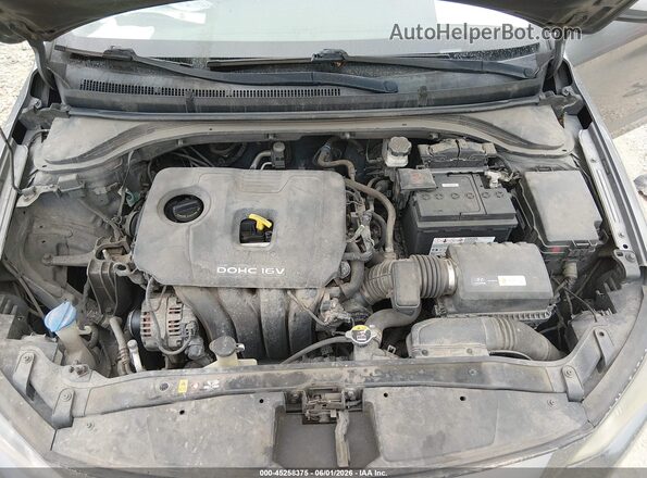 5NPD84LF0JH250943 2018 HYUNDAI ELANTRA Серый Вид сзади
