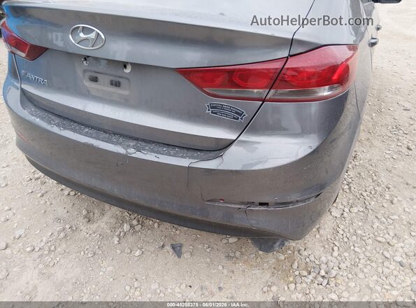 5NPD84LF0JH250943 2018 HYUNDAI ELANTRA Серый 