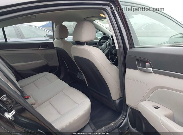 5NPD84LF0JH268245 2018 HYUNDAI ELANTRA Черный Вид наклейки с VIN-кодом
