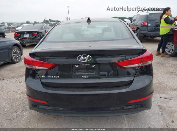 5NPD84LF0JH268245 2018 HYUNDAI ELANTRA Черный 