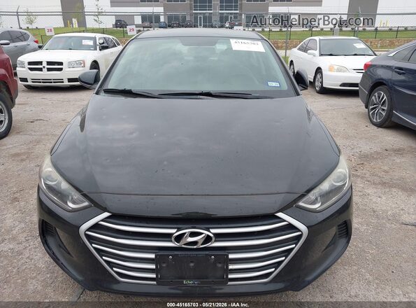 5NPD84LF0JH268245 2018 HYUNDAI ELANTRA Черный Вид щитка приборов