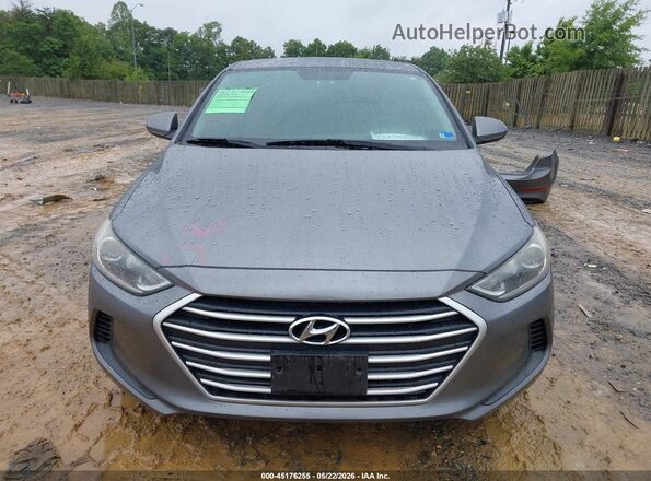 5NPD84LF0JH296417 2018 HYUNDAI ELANTRA Gray Սալոնի հետևի տեսք